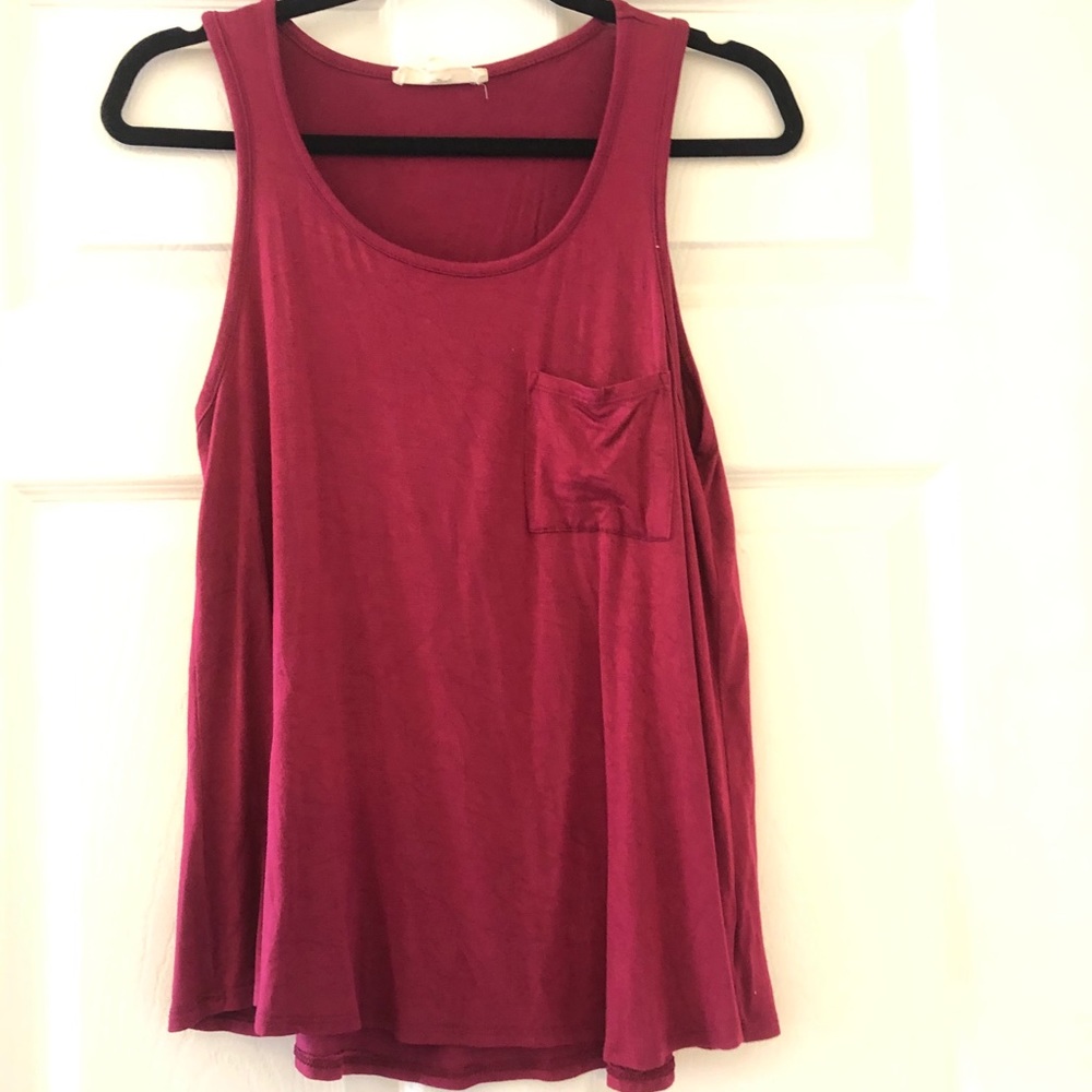Pink/Magenta Pocket Tank